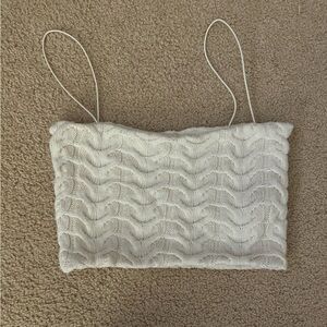 Zara knit crop top